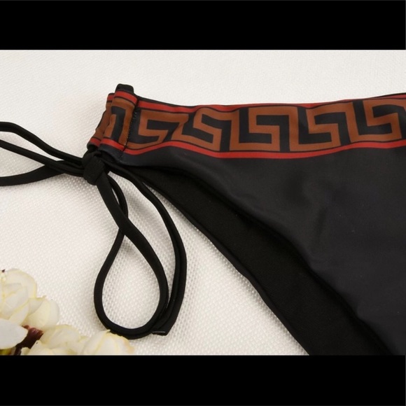 Brazilian Logo Inspired Black Shine Bikini - Picture 10 of 12